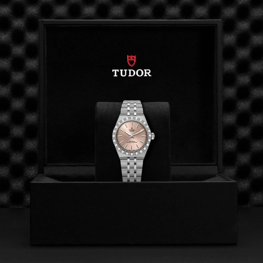TUDOR Royal 30mm Salmon Dial - Presentation Box