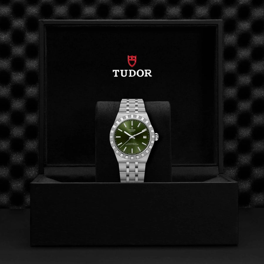 TUDOR Royal 36mm Green Dial - Presentation Box