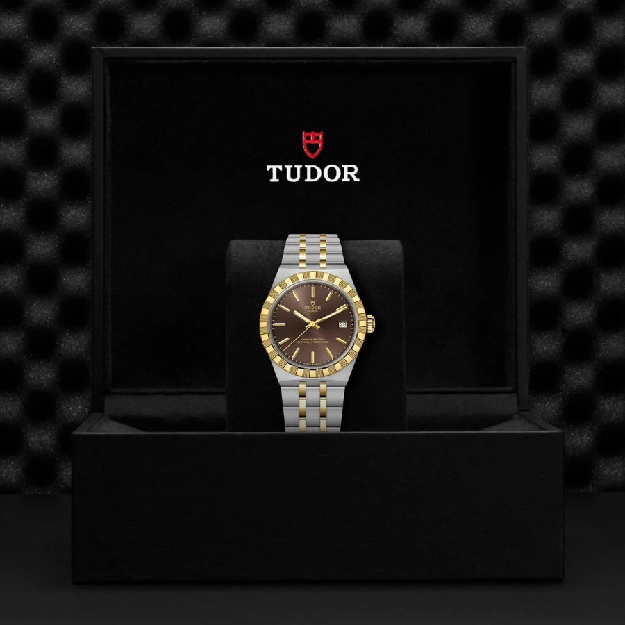 TUDOR Royal 36mm Brown Dial - Presentation Box