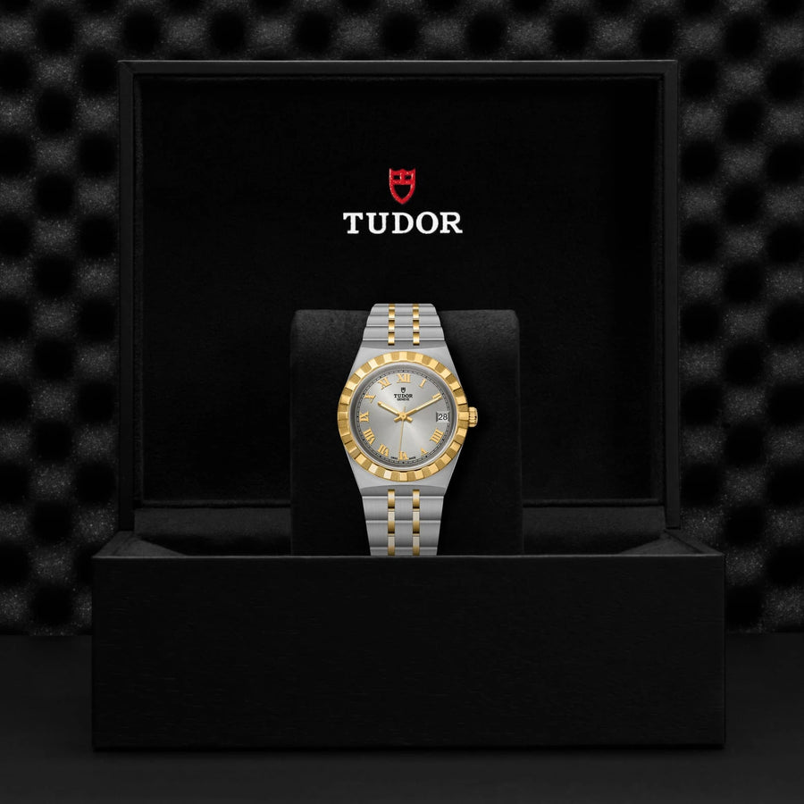 TUDOR Royal 34mm Silver Dial - M28403-0001 In Box - Skeie's Jewelers