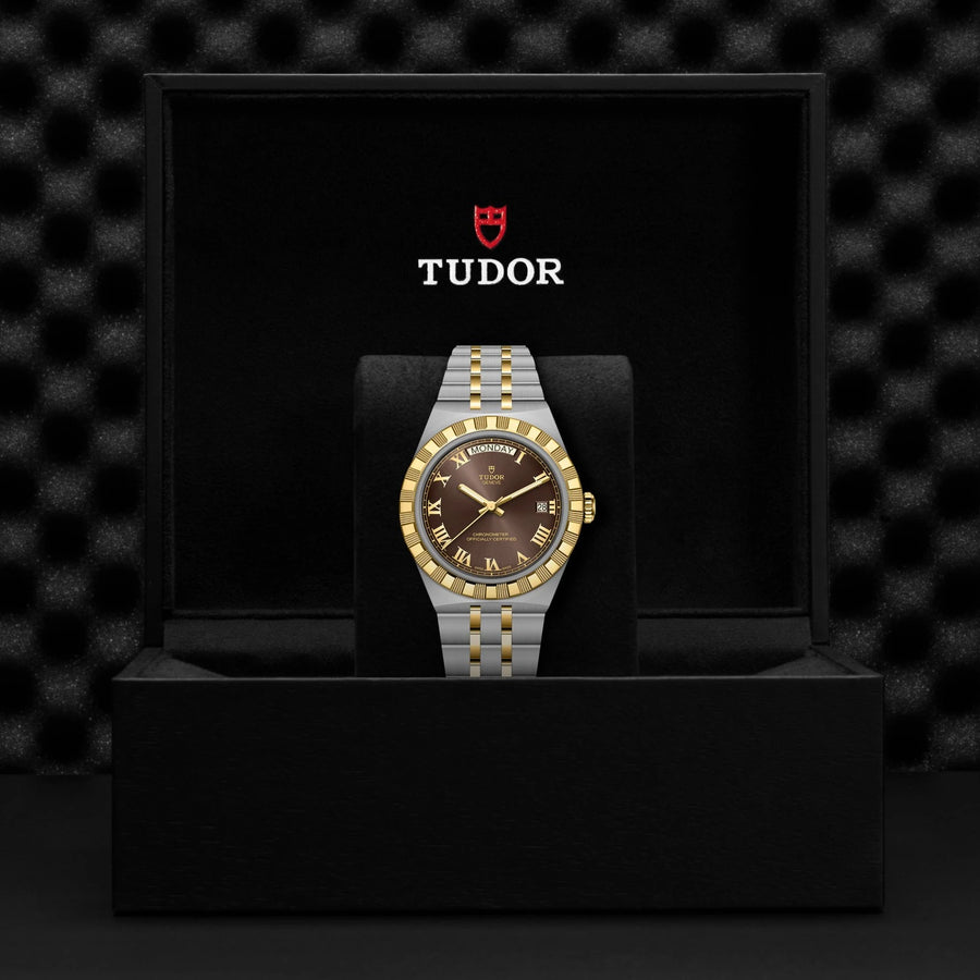 TUDOR Royal 40mm Brown Dial - M2840D1A3-0001 - Skeie's Jewelers