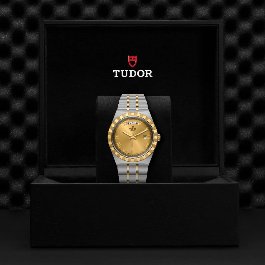 TUDOR Royal 41mm Champagne Dial - M28603-0004 In Box - Skeie's Jewelers