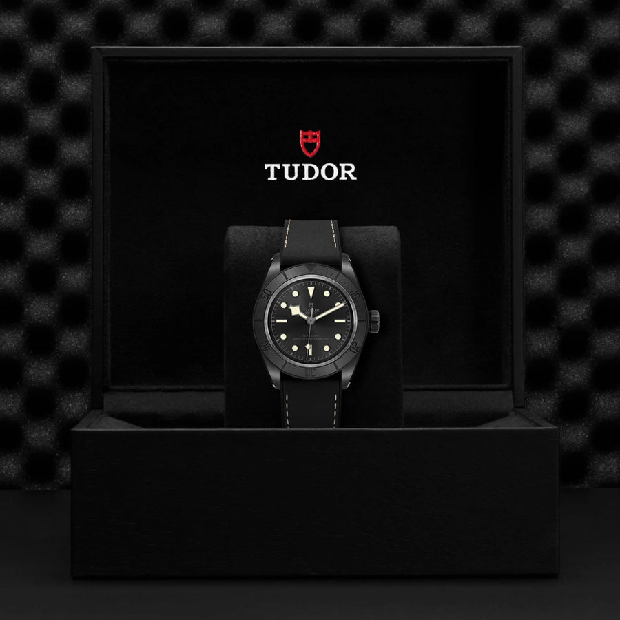 TUDOR Black Bay Ceramic 41mm Black Dial - M79210CNU-0001 In Box - Skeie's Jewelers