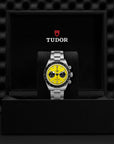 Tudor Black Bay Chrono Yellow Dial - In black Tudor Box