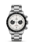 TUDOR Black Bay Chrono 41mm Opaline Dial - M79360N-0012 Closed Bracelet - Skeie's Jewelers