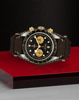 TUDOR Black Bay Chrono S&G 41mm Black Dial - M79363N-0002 On Display - Skeie's Jewelers