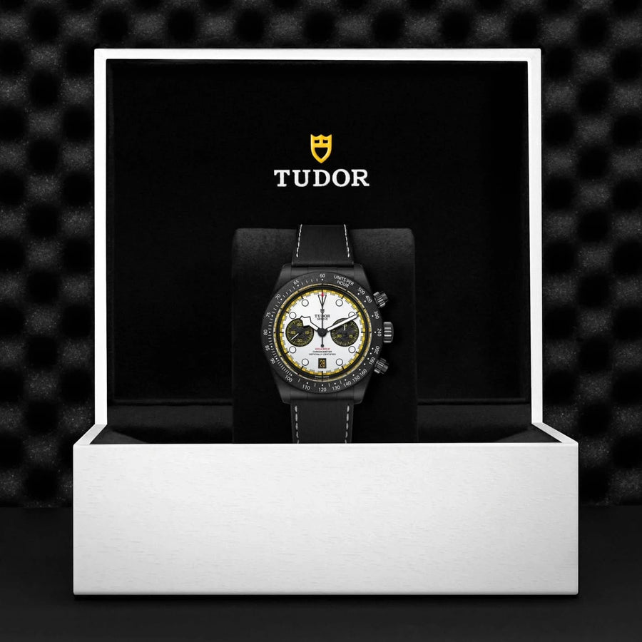 TUDOR Black Bay Chrono 42mm White Dial - Presentation Box