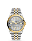 TUDOR Black Bay One S&G 36mm Silver Dial - M79643-0007 Closed Bracelet - Skeie's Jewelers
