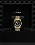 TUDOR Black Bay One S&G 41mm Black Dial - M79683-0006 In Box - Skeie's Jewelers
