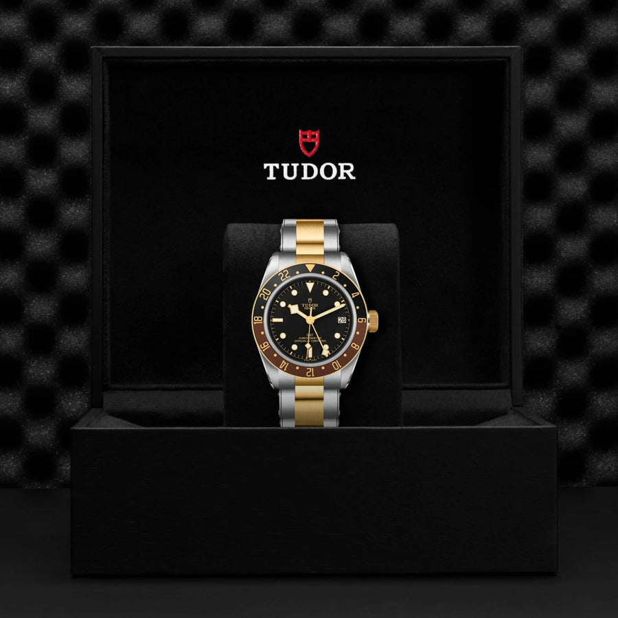 TUDOR Black Bay GMT S&G 41mm Black Dial - M79833MN-0001 In Box - Skeie's Jewelers