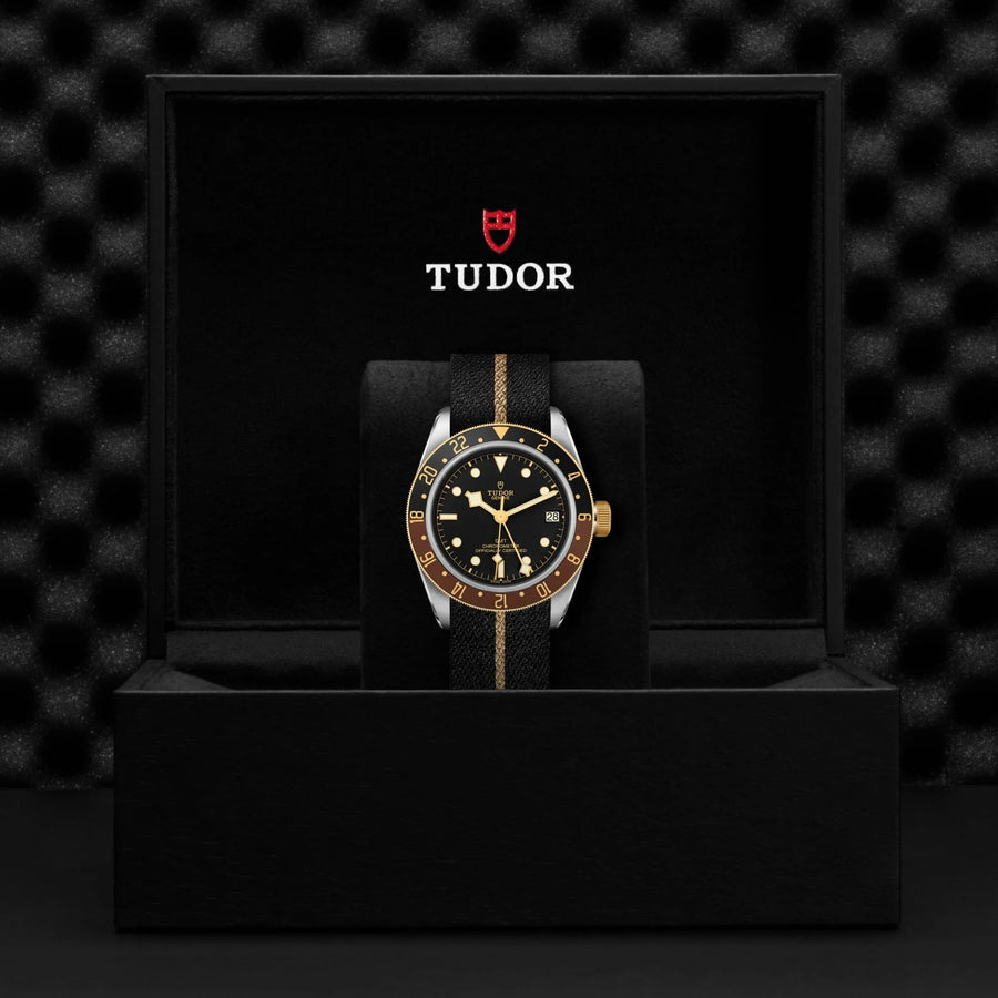 TUDOR Black Bay GMT S&G 41mm Black Dial - M79833MN-0004 In Box - Skeie's Jewelers
