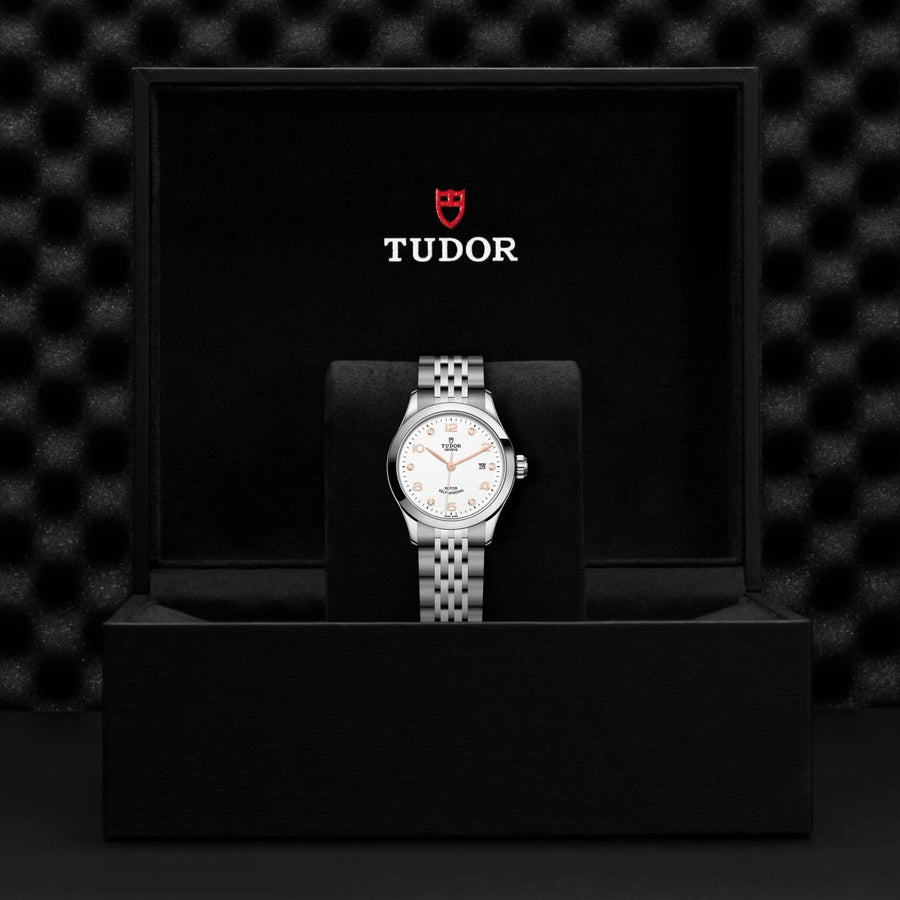 TUDOR 1926 28mm White Dial - M91350-0013 In Box - Skeie's Jewelers