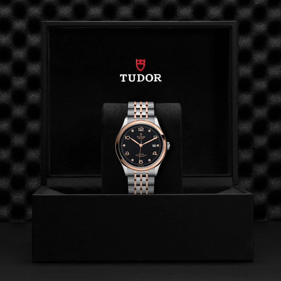 TUDOR 1926 39mm Black Dial - M91551-0004 In Box - Skeie's Jewelers