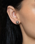 Silver Scallop Stud Earrings - Skeie's Jewelers