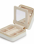 Zippered Jewelry Case from WOLF 1834 "Maria" White