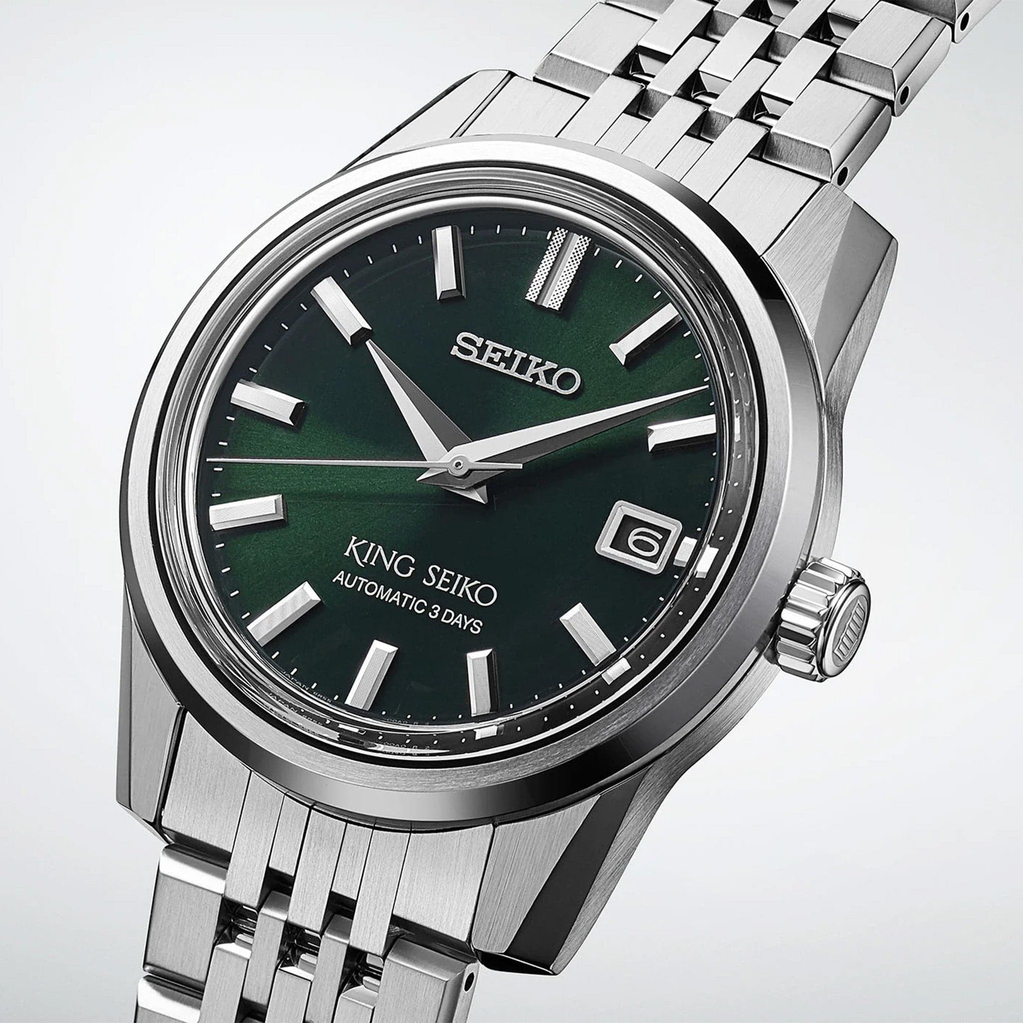 Seiko SPB373 King Seiko Green Dial Automatic Watch