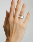 Lika Behar "Aurora" Hammered Ring