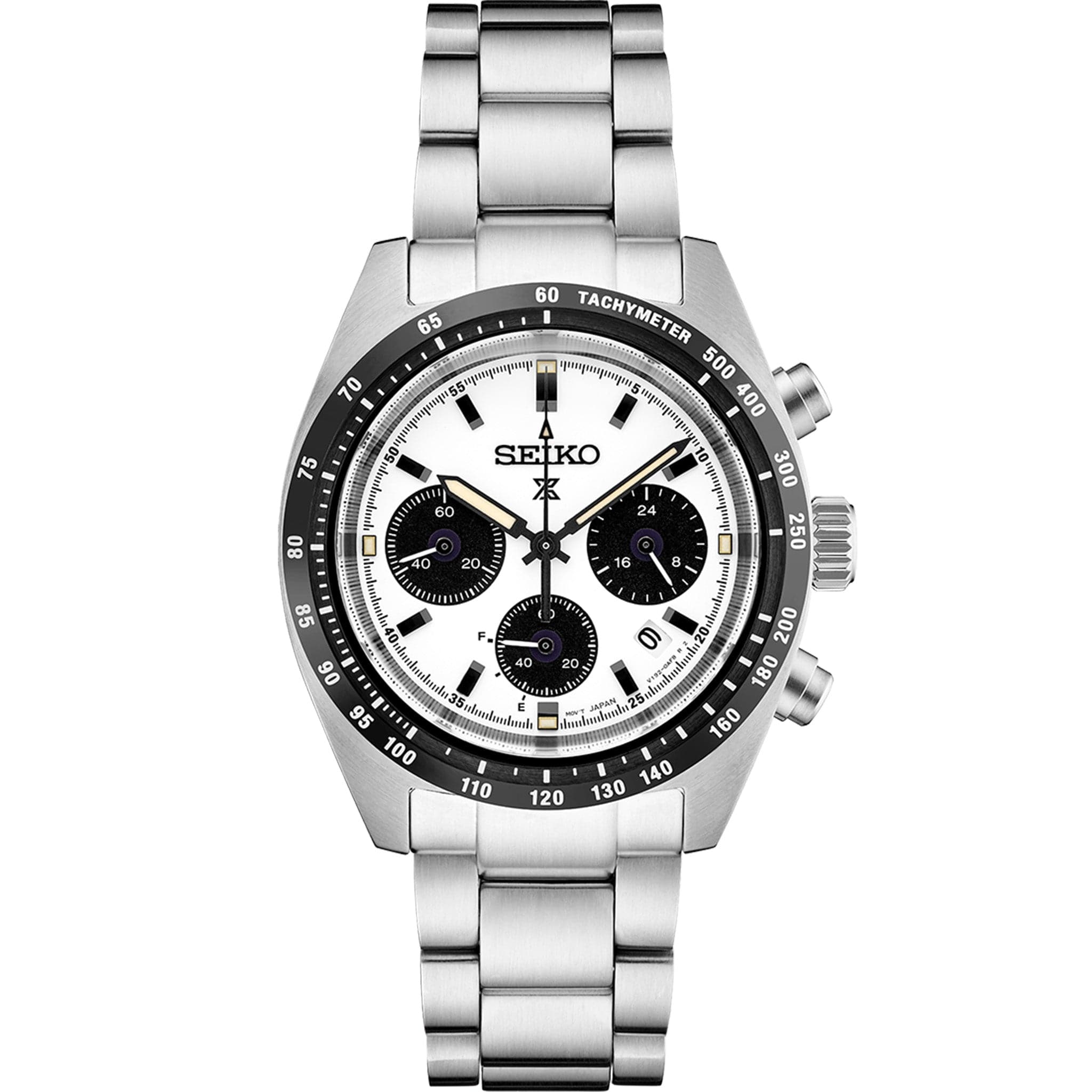 Seiko Prospex SRQ035 Limited Edition Chronograph Speedtimer White Dial Automatic  Watch