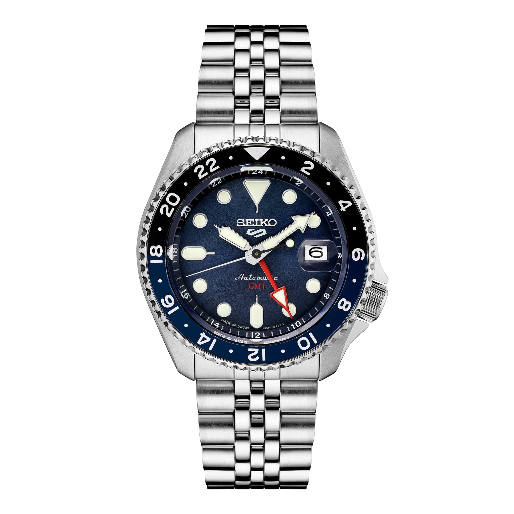 industrialisere Herre venlig Tænke Seiko 5 Sports SSK003 Automatic GMT Watch