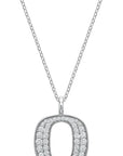 Skeie's Jewelers University of Oregon Ducks "O" Pendant - Diamonds
