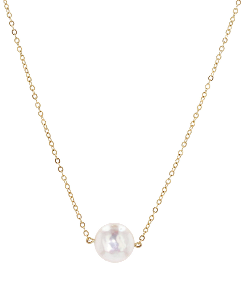 Coin pearl deals pendant necklace