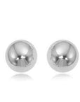 Carla | Nancy B. Sterling Silver Round Stud Earrings