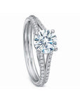 Precision Set New Aire Split Shank Ring - Skeie's Jewelers