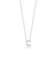 Roberto Coin Diamond Initial Pendant Necklace - Tiny Treasures Collection c
