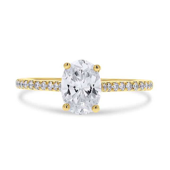 Oval Engagement Ring