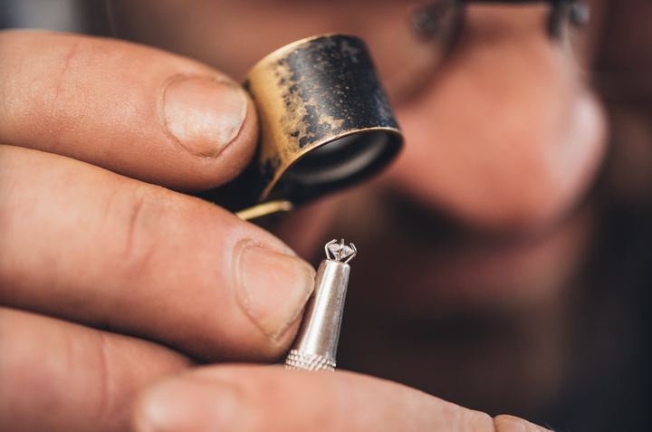 Examining Jewelry