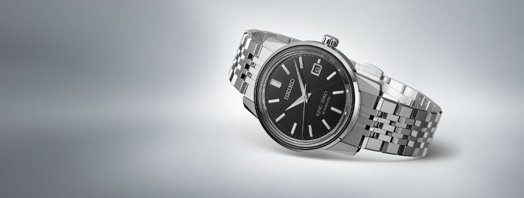 Black Dial King Seiko