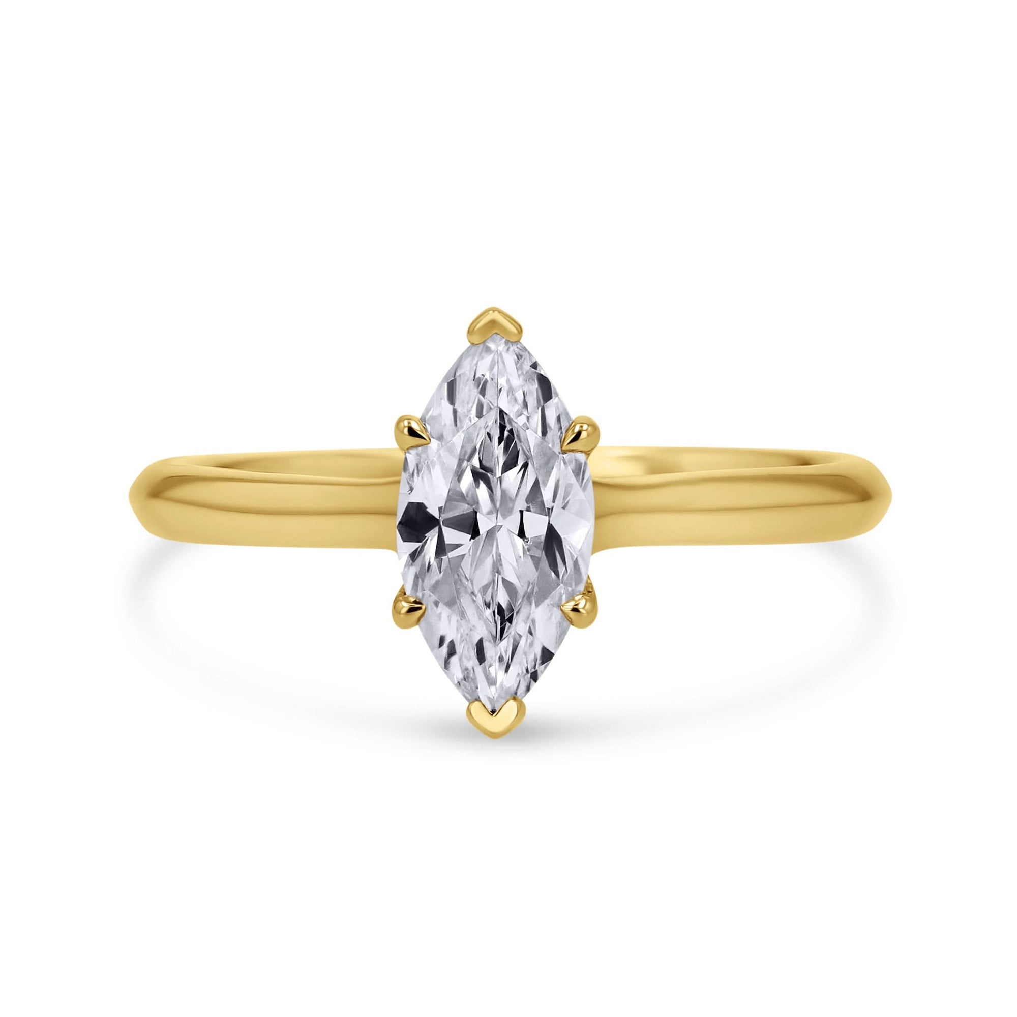 Skeie's Signature 1-carat Marquise Solitaire Engagement Ring 