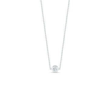 Roberto Coin Diamond Bezel Necklace - Skeie's Jewelers