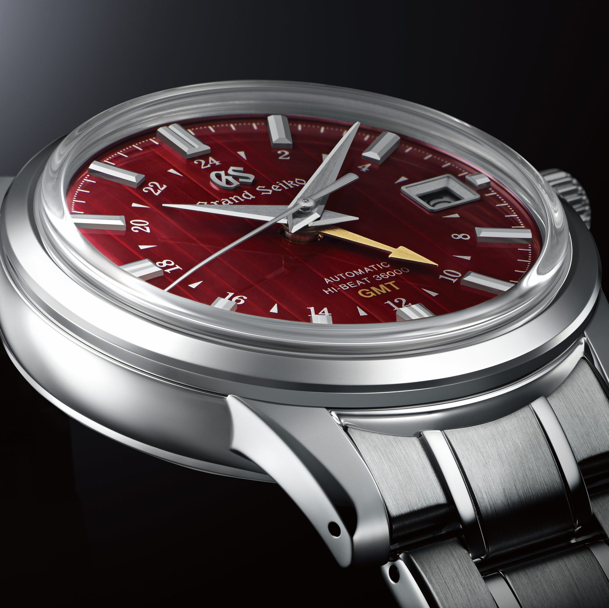 Grand Seiko SBGJ273 Red "Yuka Momiji" GMT Hi-Beat Watch - Skeie's Jewelers