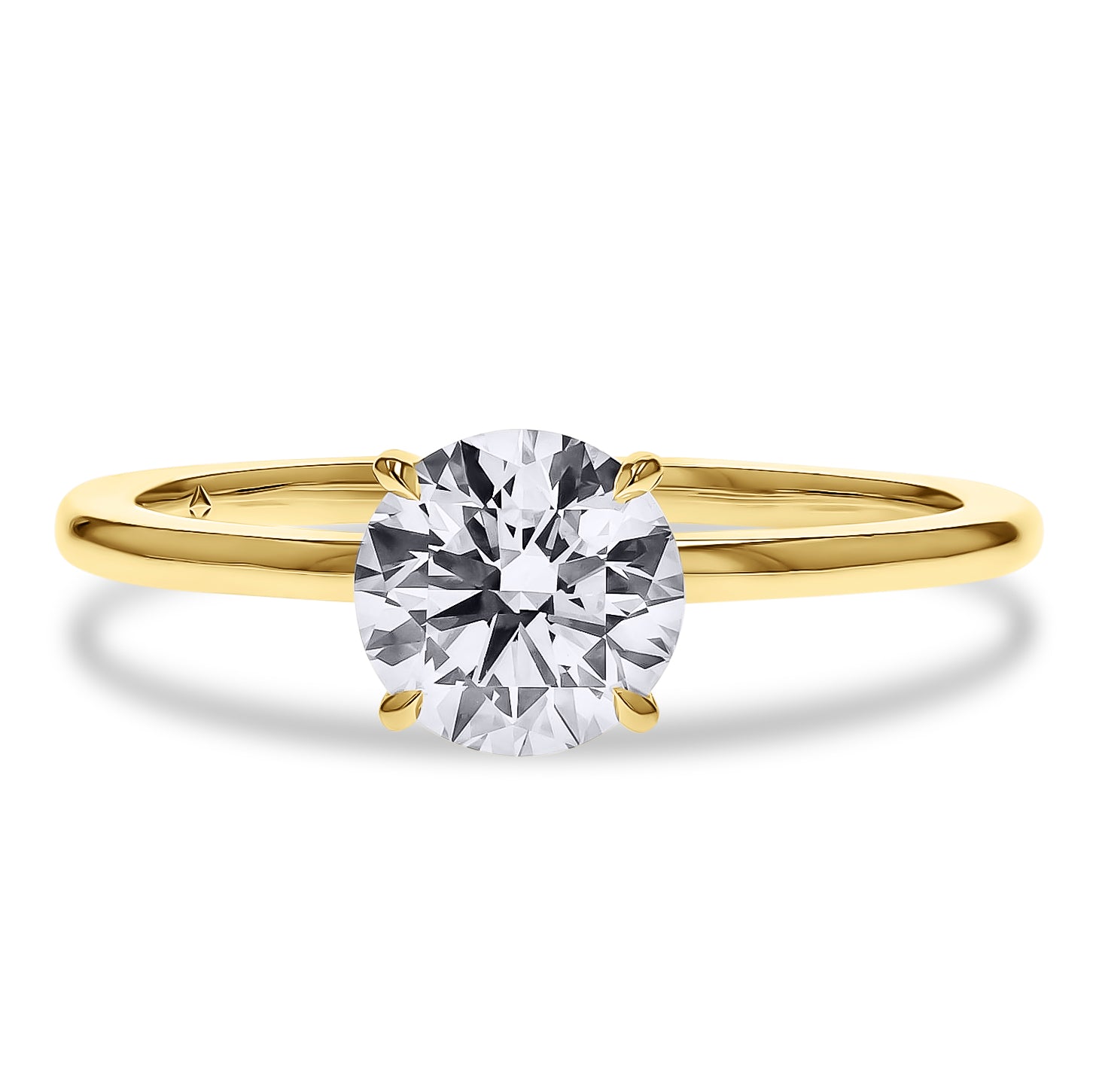 DeBeers Forevermark Diamond Solitaire Engagement Ring - Skeie's Jewelers