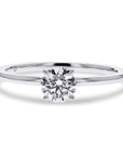 DeBeers Forevermark Diamond Solitaire Engagement Ring - Skeie's Jewelers