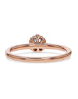 Petal-Halo Diamond Engagement Ring - Skeie's Jewelers