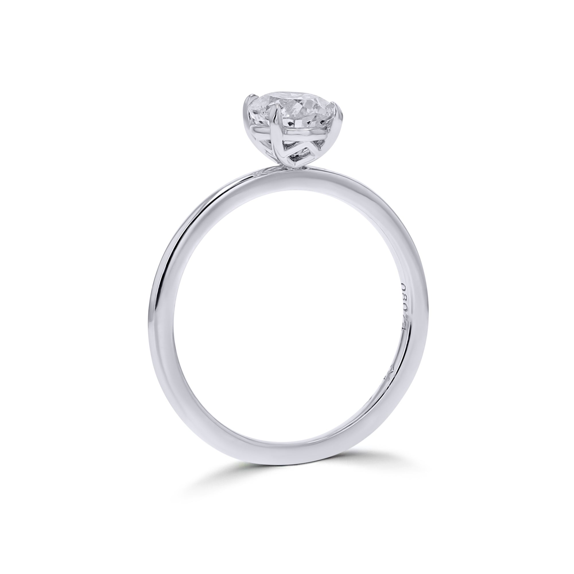 DeBeers Forevermark Diamond Solitaire Engagement Ring - Skeie&#39;s Jewelers