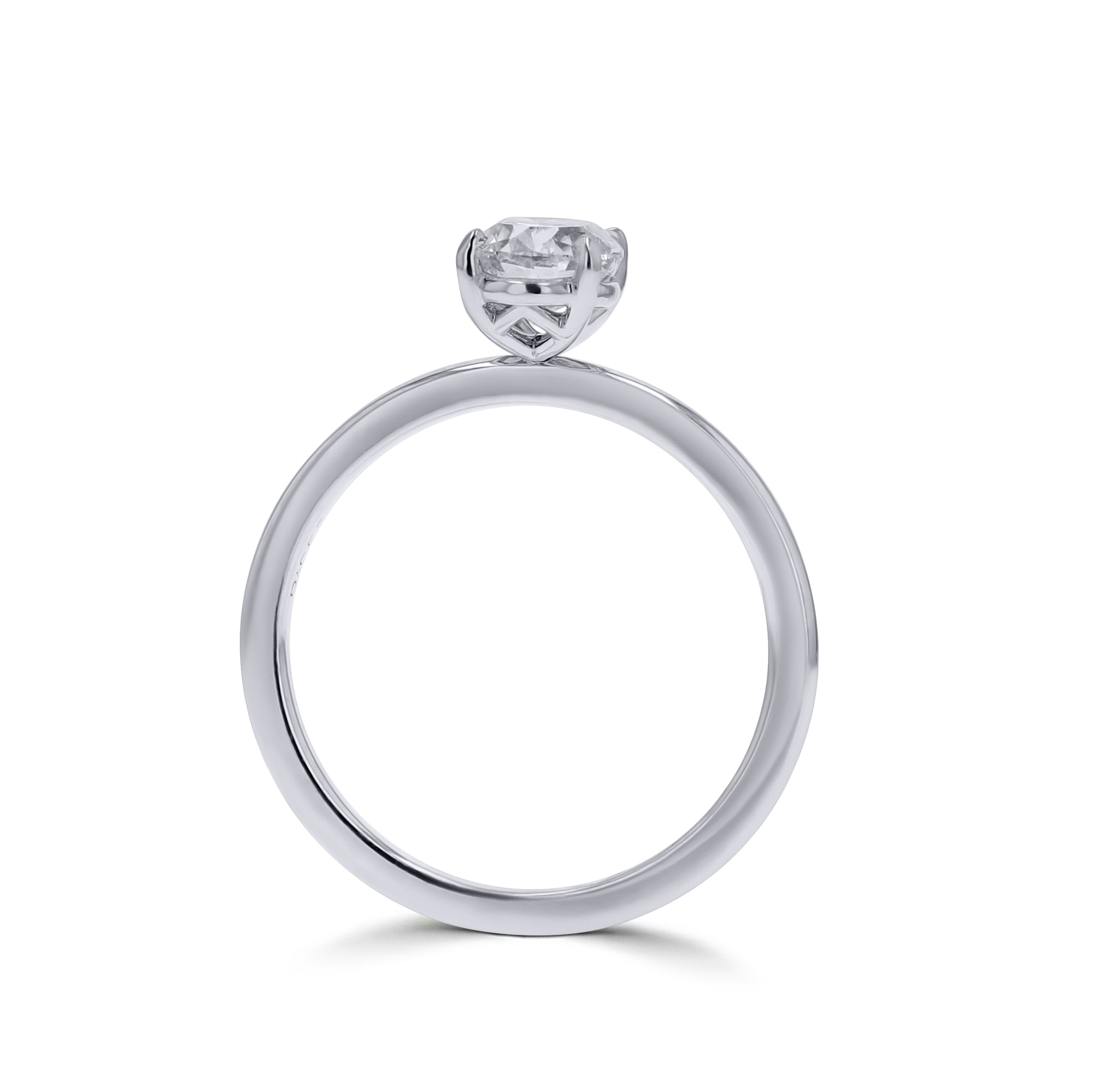 DeBeers Forevermark Diamond Solitaire Engagement Ring - Skeie's Jewelers