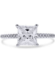 Frederick Goldman Diamond-Line Low Profile Engagement Ring - Skeie's Jewelers