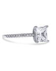 Frederick Goldman Diamond-Line Low Profile Engagement Ring - Skeie's Jewelers