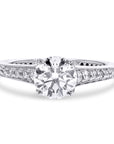 Platinum Graduated-Diamond Engagement Ring - Skeie's Jewelers