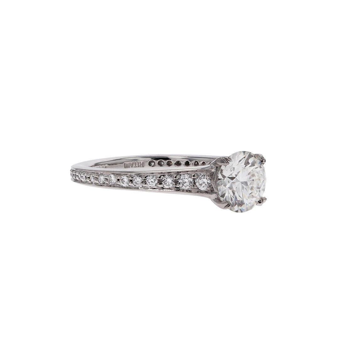 Platinum Diamond Engagement Ring - Skeie's Jewelers