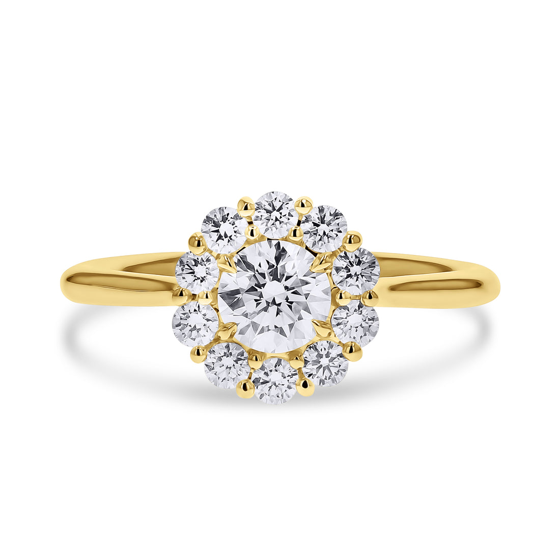 The Legacy Collection Cluster-Set Diamond Ring