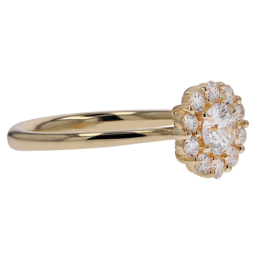 Skeie's Legacy Collection Diamond Cluster Engagement Ring - Skeie's Jewelers