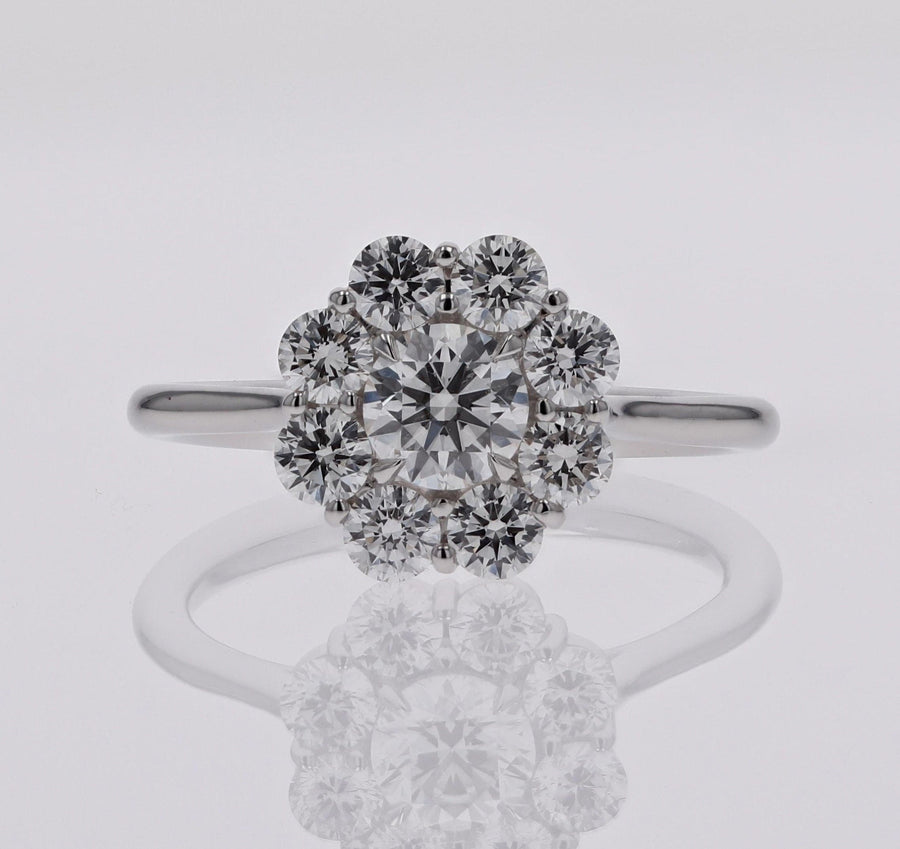 The Legacy Collection Cluster-Set Diamond Ring - Skeie's Jewelers