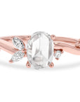 Natural Diamond Vine-Inspired Engagement Ring - Skeie's Jewelers