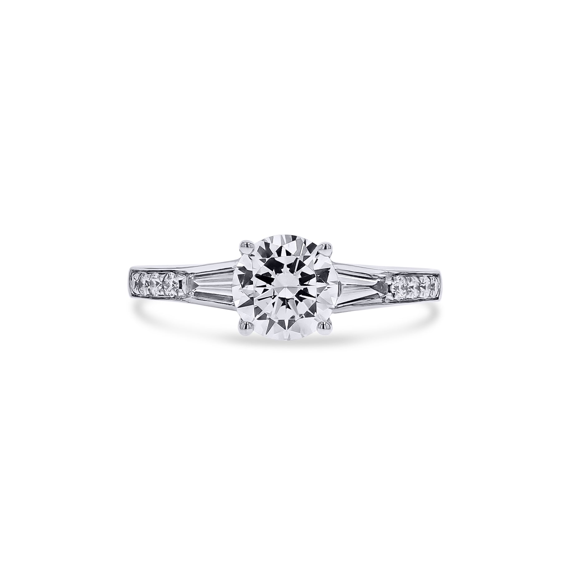 Simon G. Diamond Baguette Ring - Skeie's Jewelers