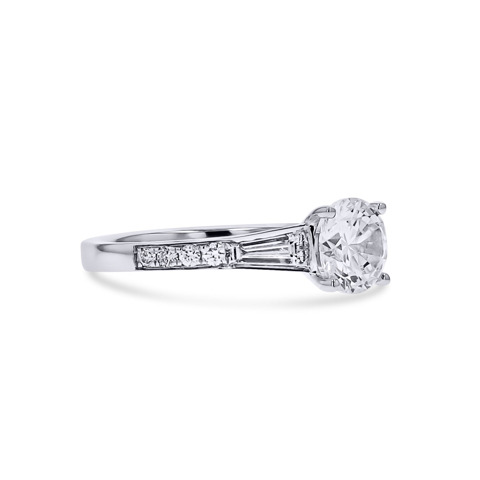 Simon G. Diamond Baguette Ring - Skeie's Jewelers