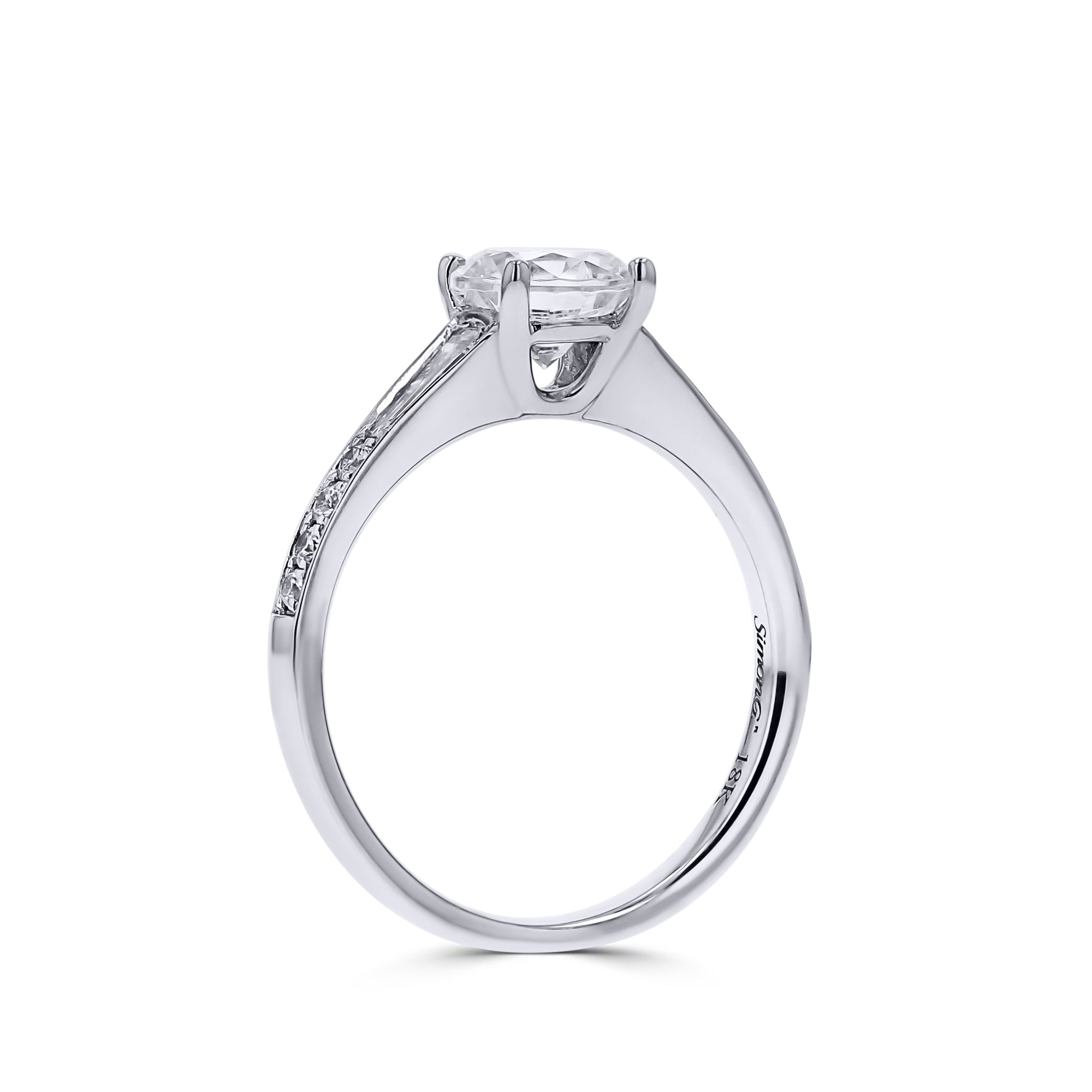 Simon G. Diamond Baguette Ring - Skeie's Jewelers